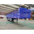 3 axles fence semi trailer